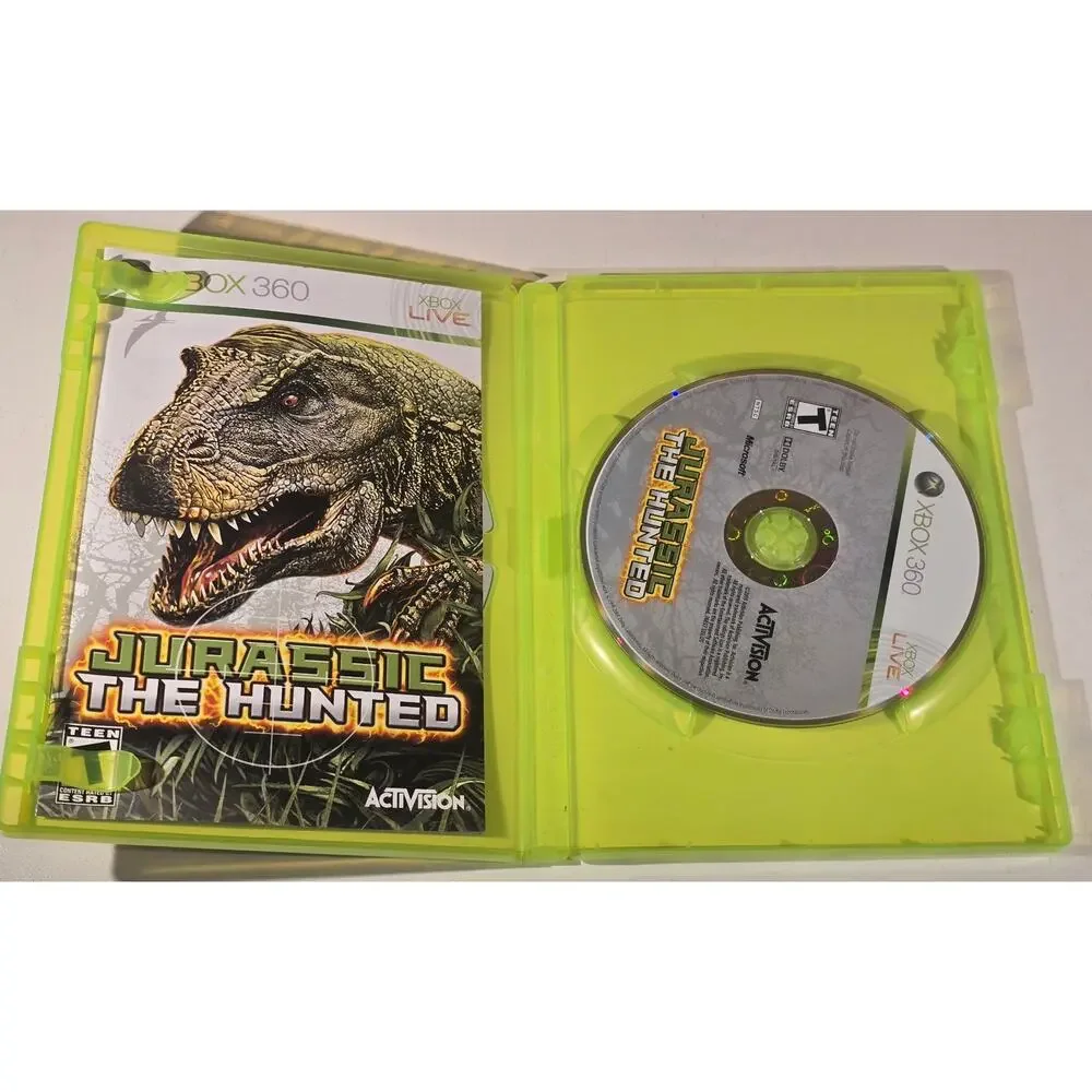 Jurassic The Hunted Xbox 360 Complete In Box CIB Activision